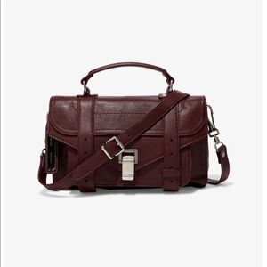 PROENZA SCHOULER PS1 TINY BAG IN DEEP PURPLE